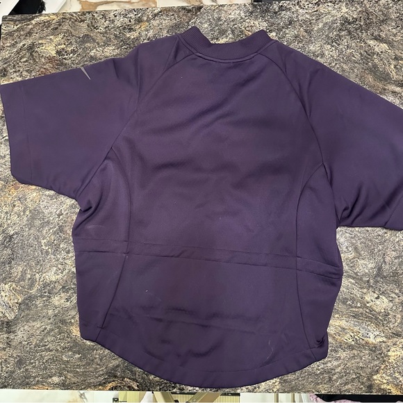 COPY - NWT Nike women’s short sleeve zip up - Picture 3 of 5